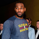 LeBron James is seen on December 8, 2014 at the Barclays Center in Brooklyn, New York City as The Cleveland Cavaliers visit the The Brooklyn Nets. (NYC)